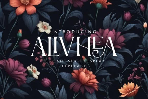 Alivhea: Where Graceful Serifs Meet Modern Branding Needs