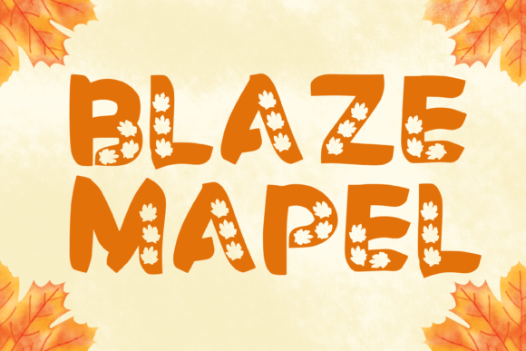 Blaze Maple: A Typeface Rooted in Natural Elegance