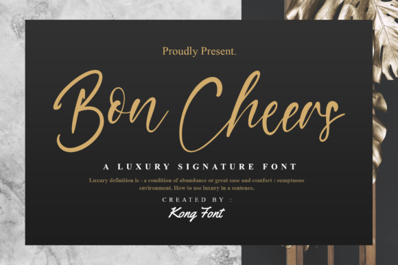Bon Cheers: A Handwritten Font with a Modern, Playful Spirit