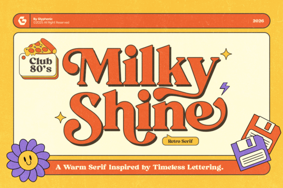 Bring 80's Disco Energy to Your Designs with GC Milky Shine