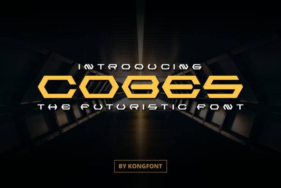 Cobes: A Futuristic Font for Bold, Modern Designs