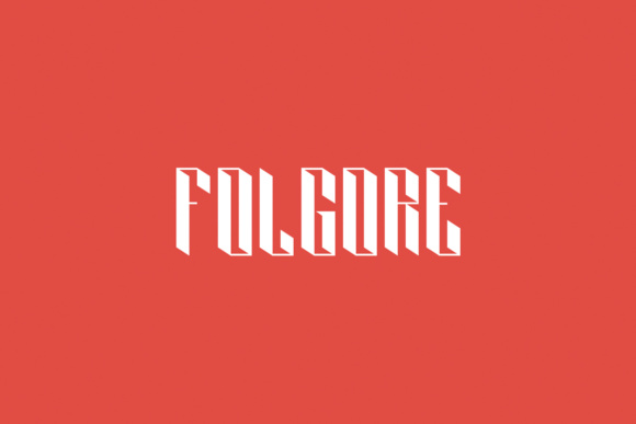 Folgore: Your Go-To Free Typeface for Playful 3D Style