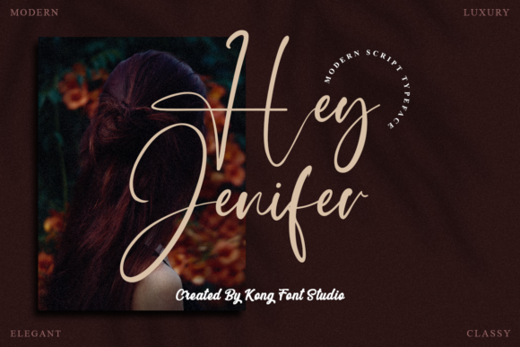 Hey Jenifer: The Playful Script Font for Creative Brands