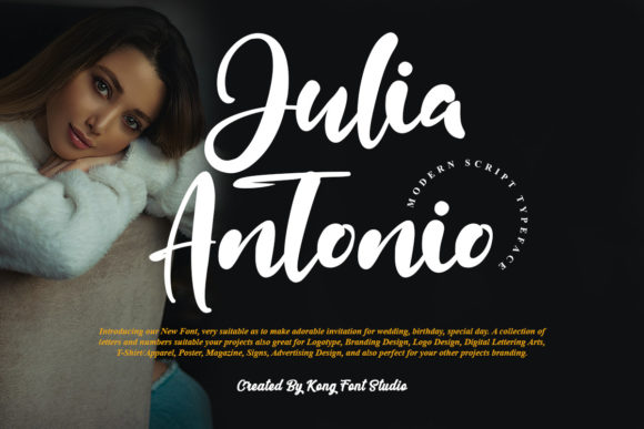 Julia Antonio: A Fresh Script Font for Modern Creatives