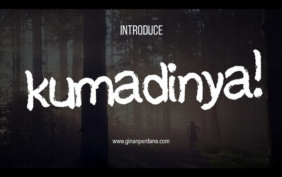 Kumadinya: The Quirky Brush Font for Bold Brands