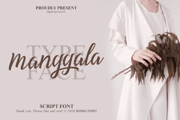Manggala: The Playful Font That Brings Your Creative Projects to Life