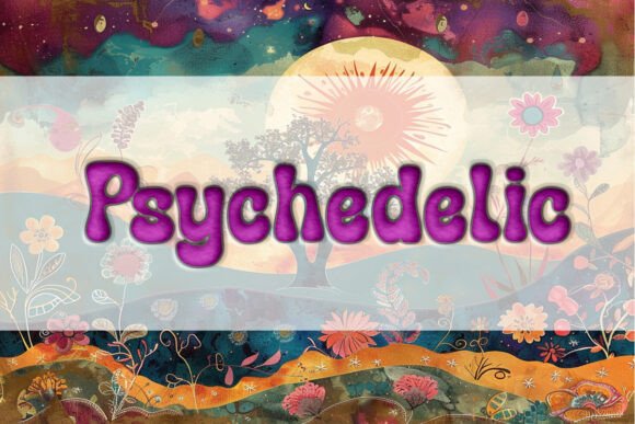 Psychedelic Font: Unlock Vibrant, Artistic Design Potential