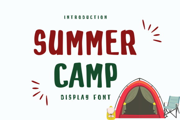 Summer Camp: A Bold Typeface for Outdoor and Adventure Brands