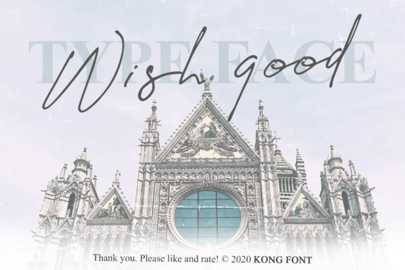 Wish Good: A Playful Script Font for Modern Creators